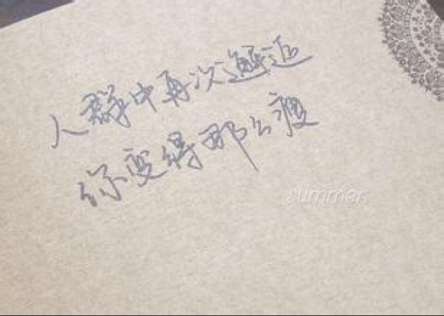 我只在乎你